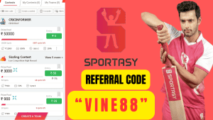 Low competition contests : Sportasy Promo Code: VINE88